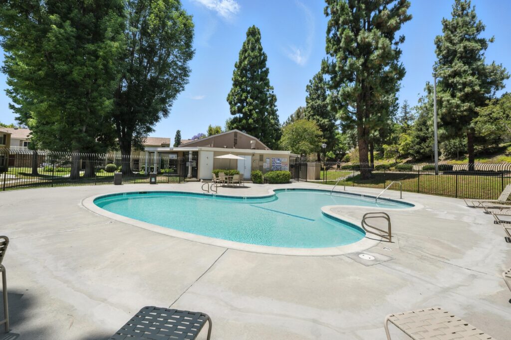 Renovated inground pool completed by a pool renovation company in Virginia Beach, VA